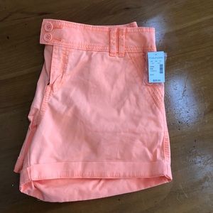 Maurices size 9/10 orange summer shorts